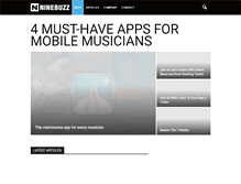 Tablet Screenshot of ninebuzz.com